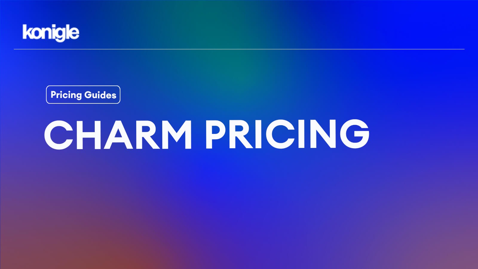 What is Charm Pricing ?