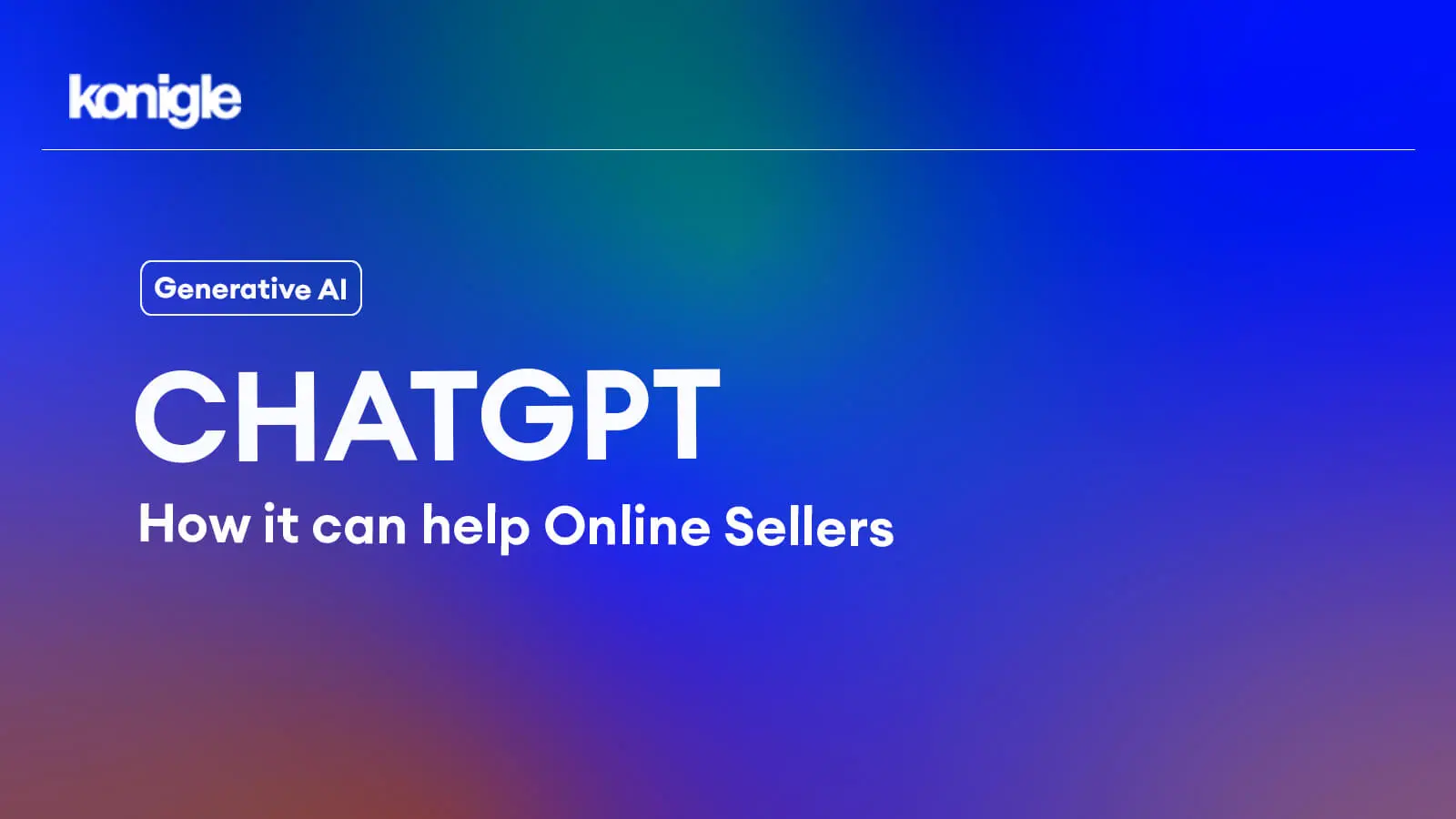 We asked ChatGPT how it can help online sellers ?