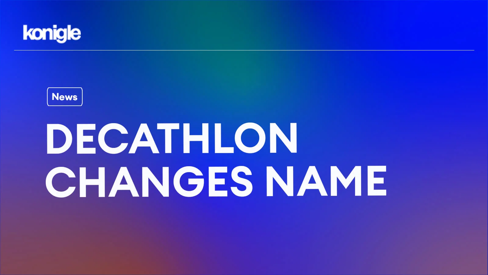 Decathlon changes name