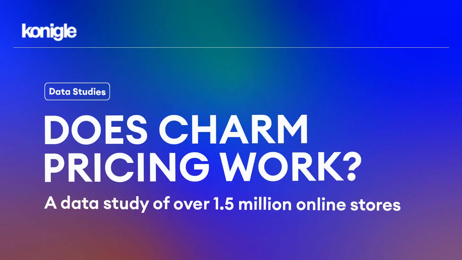 Does Charm Pricing work ? : A Data Study