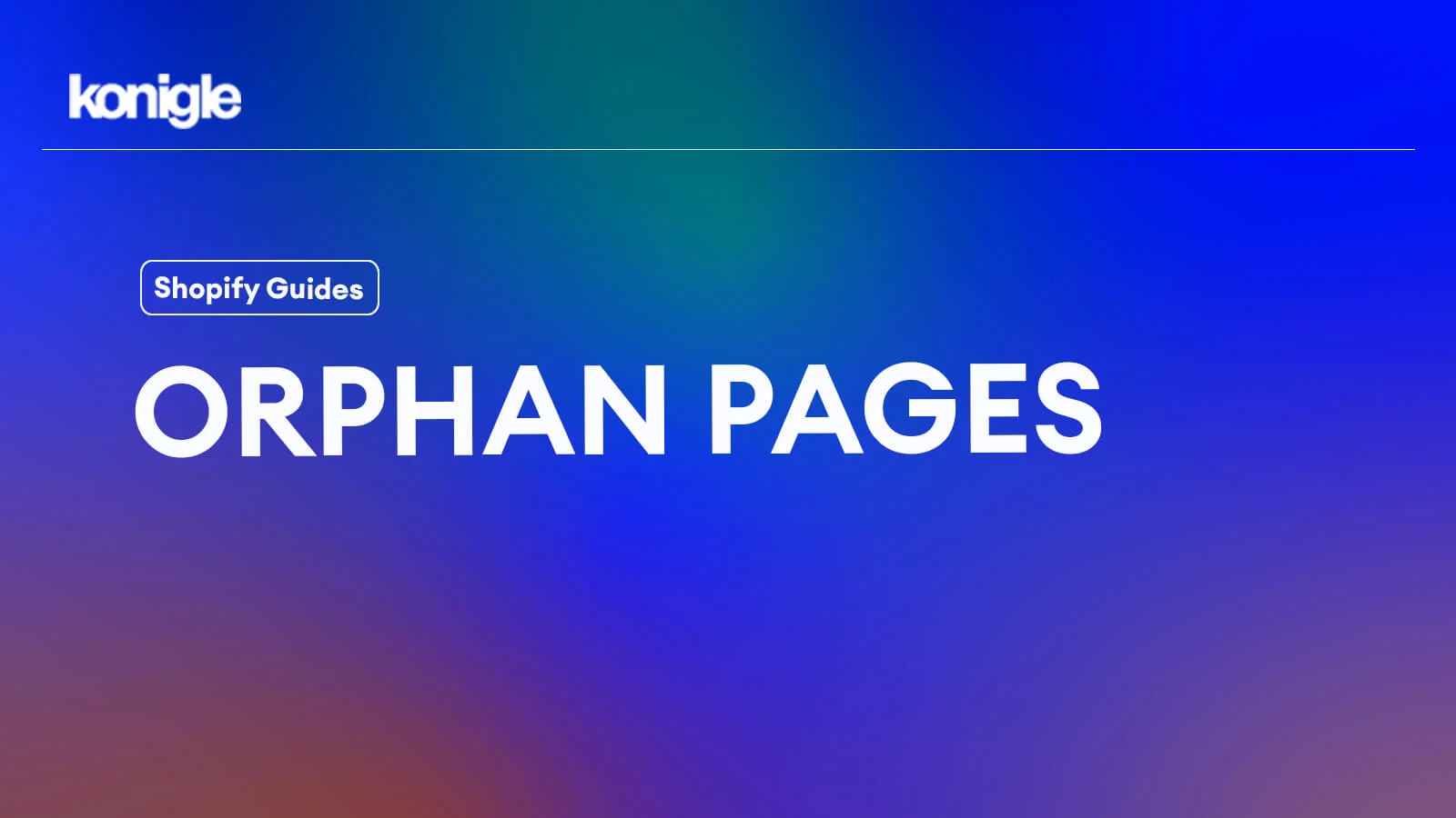 Fixing Orphan Pages on a Shopify Store