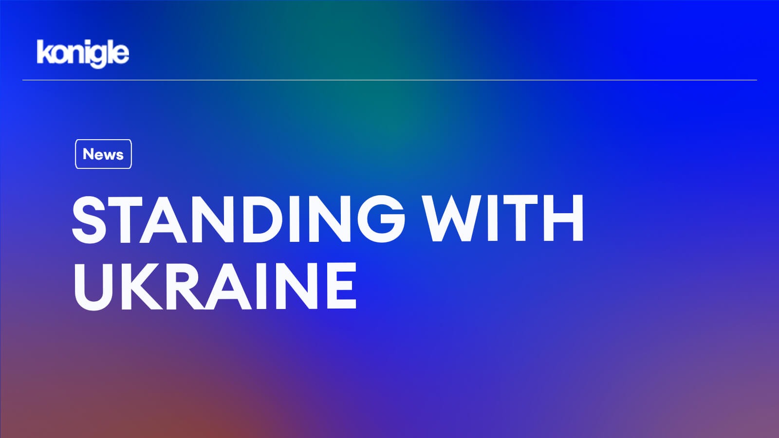 Standing with Ukraine for peace