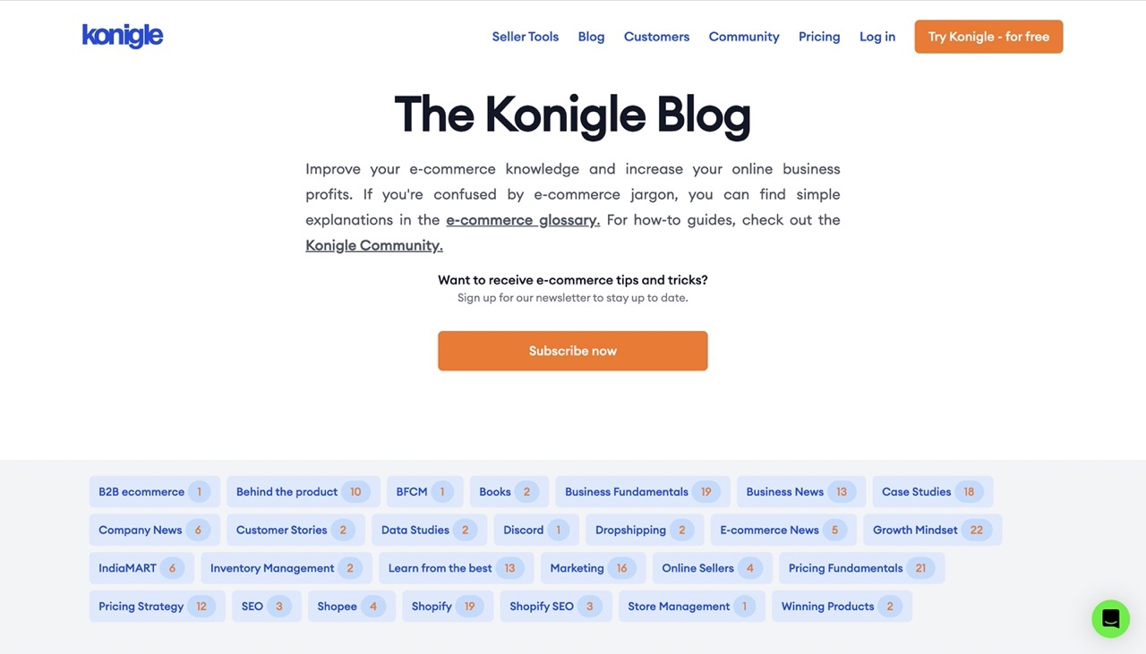 The Konigle Blog