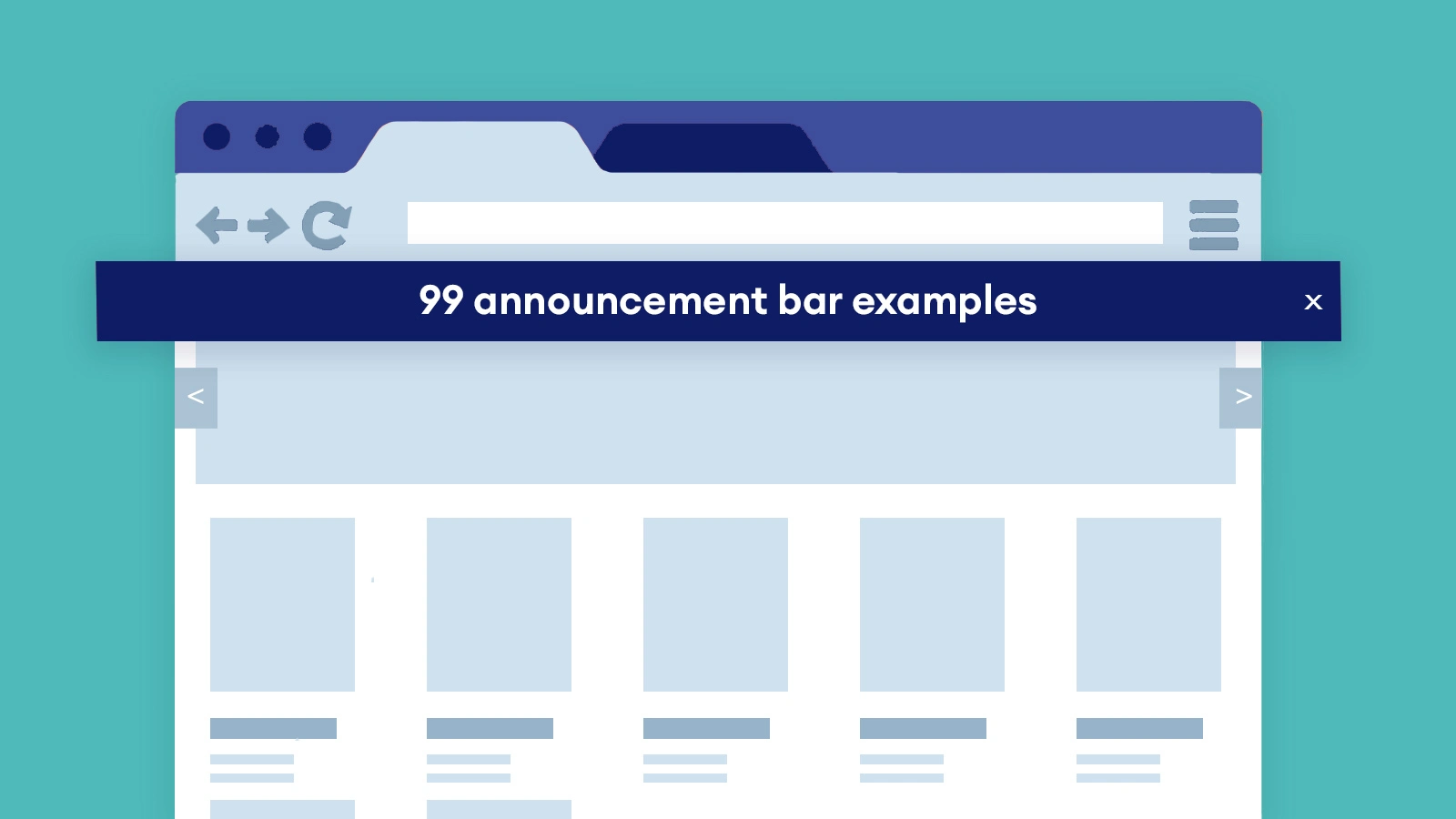 99 Announcement bar examples for websites