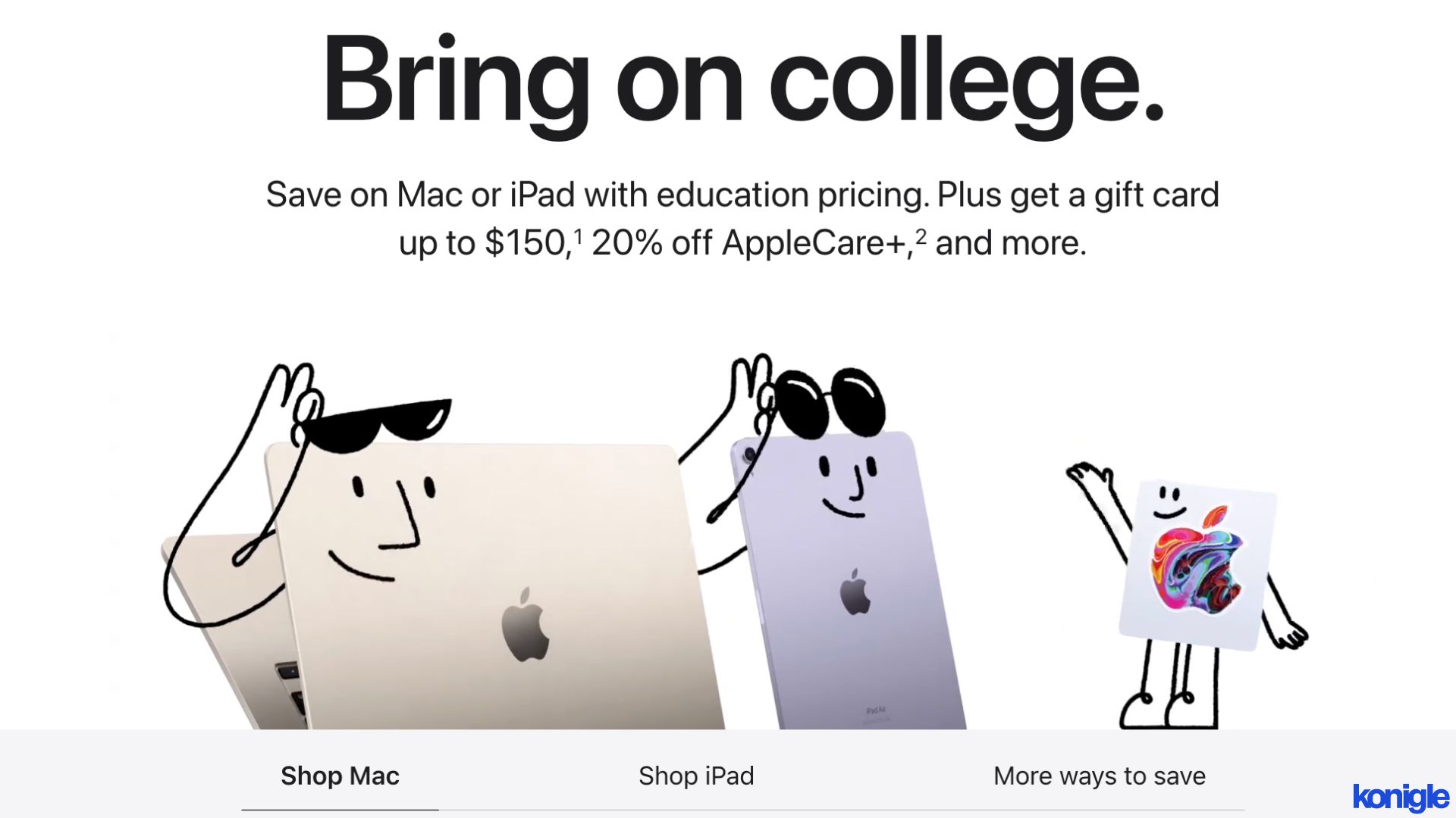 Apple education pricing