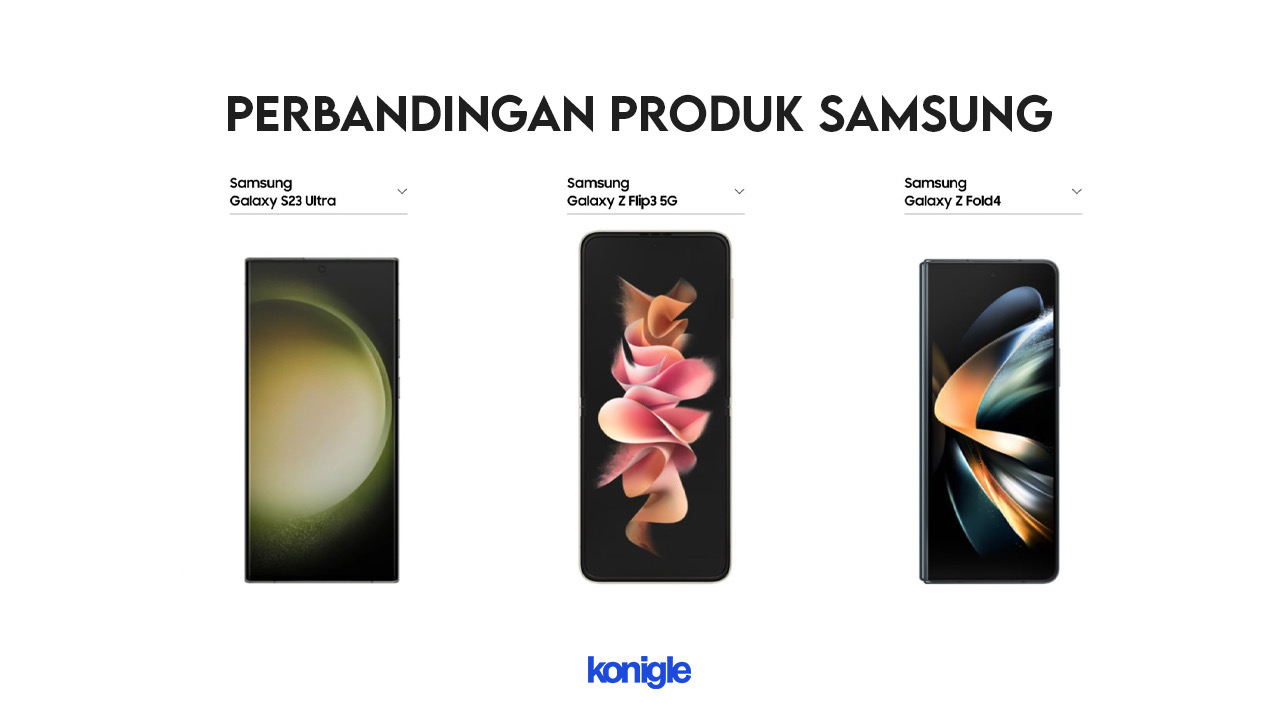 Tabel Perbandingan Produk Samsung