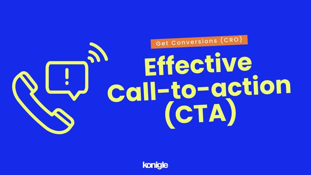 Effective Call-to-action (CTA)