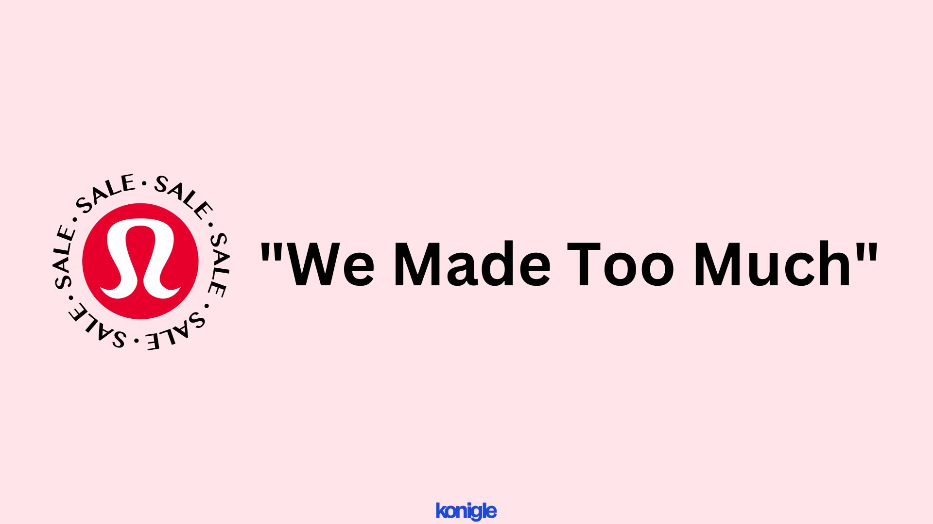 Lululemon “We Made Too Much" - On Sale & Deals