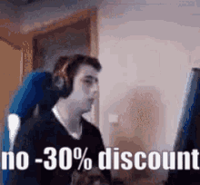 No -30% discount