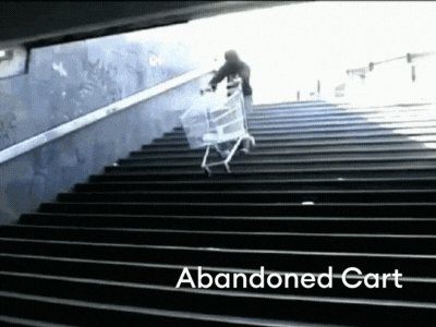 Abandoned cart meme