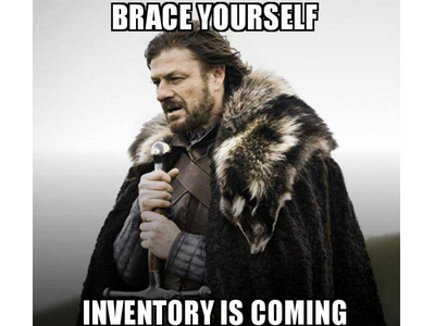 Brace Yourself Inventory is coming meme