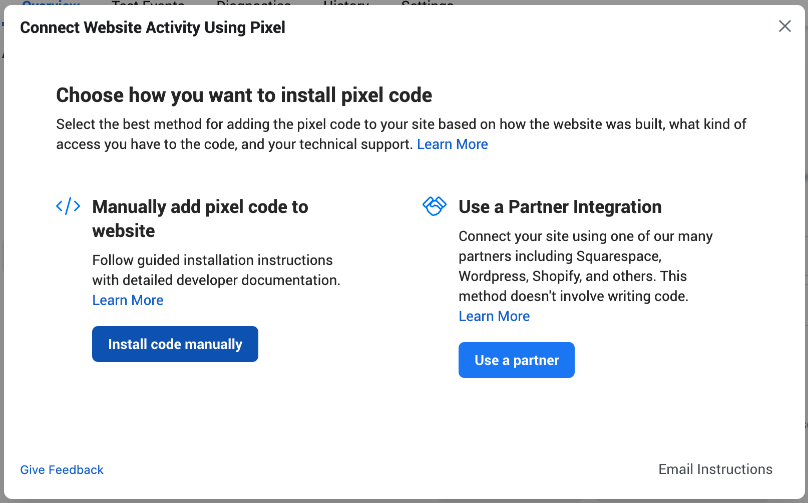 Add Facebook Pixel to shopify manually