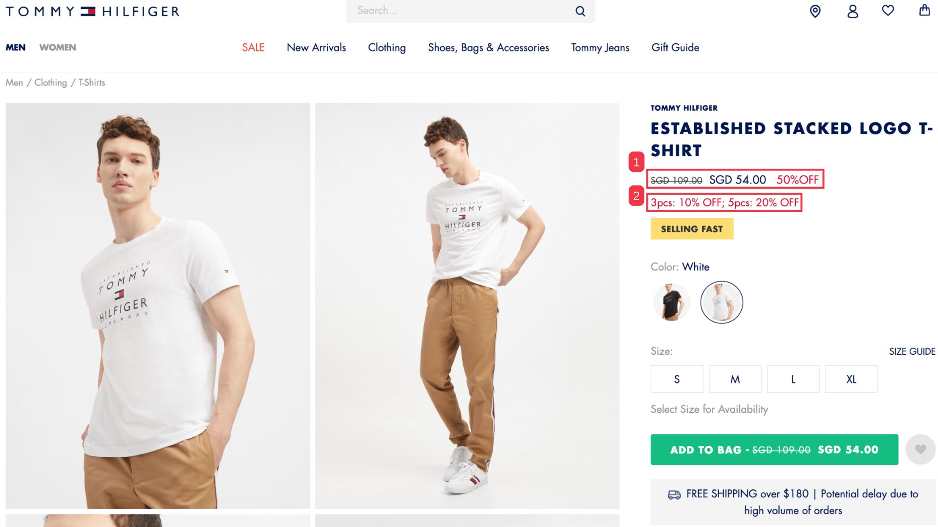 Tommy hilfiger outlet sale online