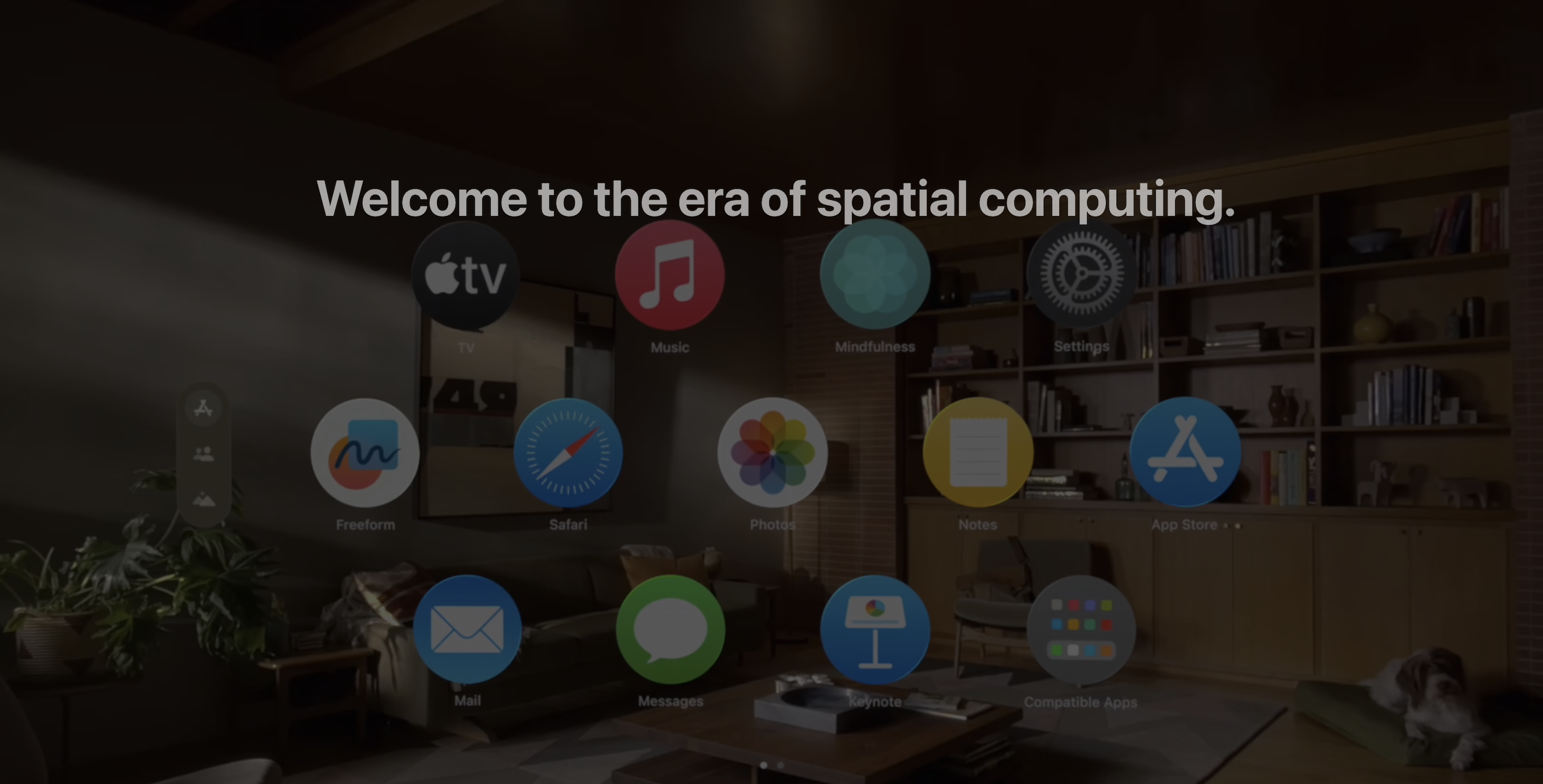 Image : Apple , Welcome to the era of spatial computing