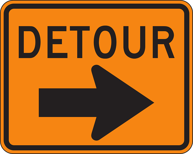 Detour example as 301 redirection