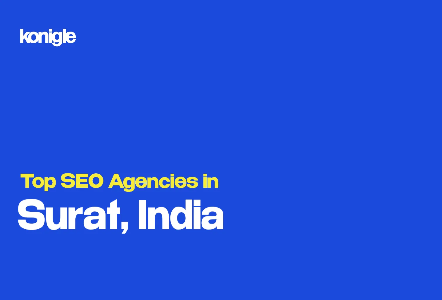 Top 10 SEO Agencies in Surat, India