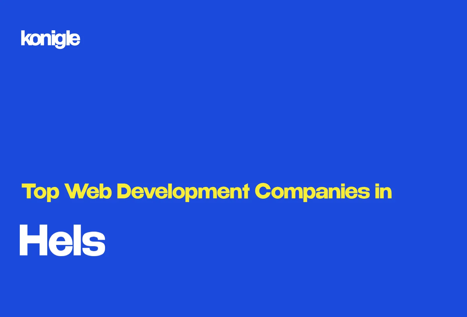 Top 15 Web development companies in Helsinki, Finland