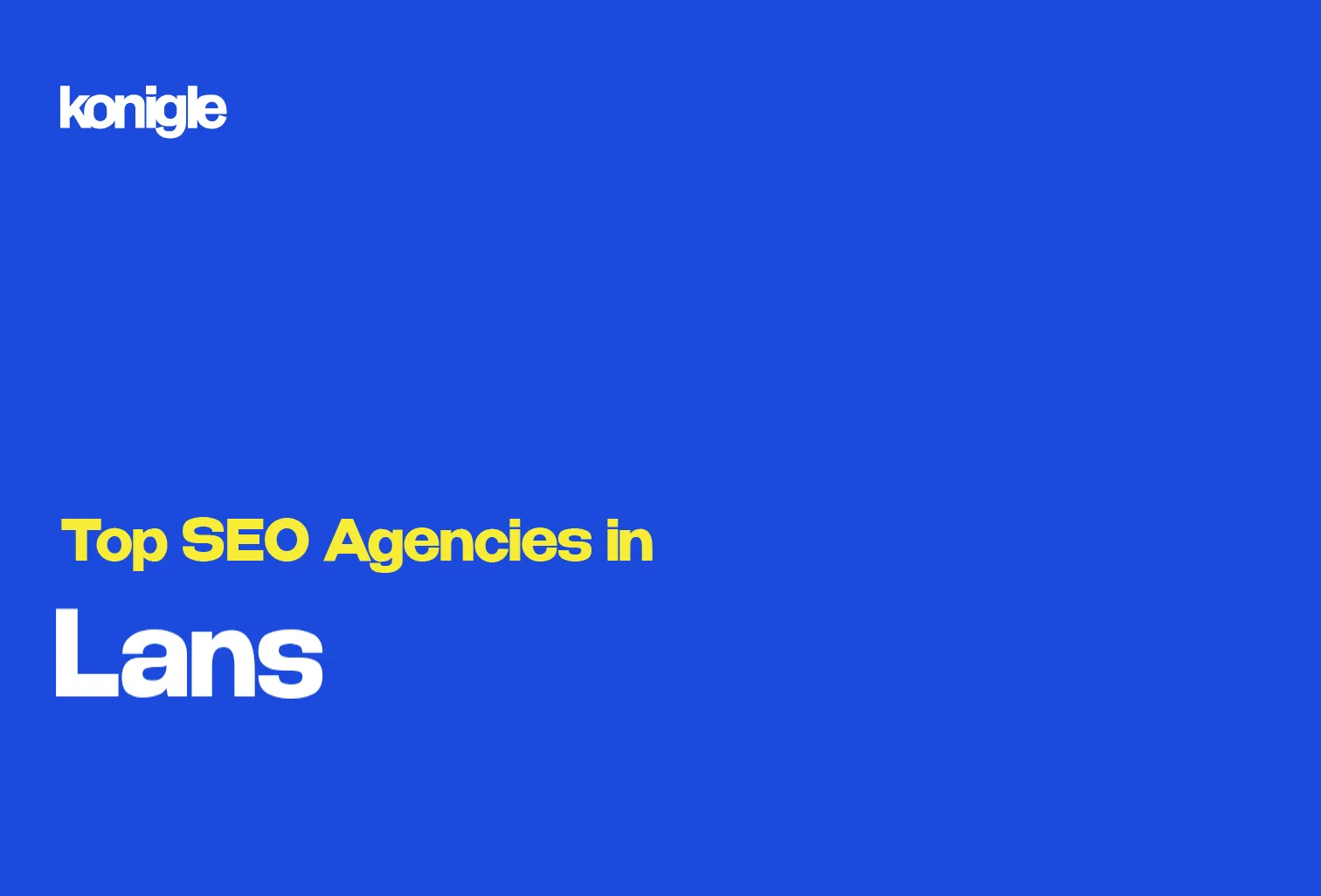 Top 10 SEO Agencies in Lansing, Michigan