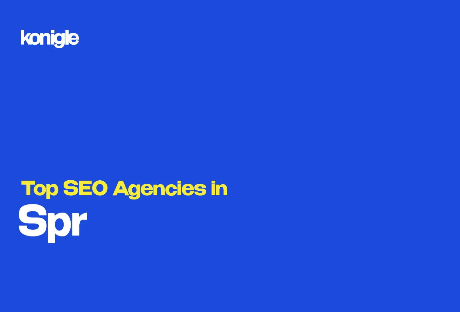 Top 10 SEO Agencies in Springfield, Missouri