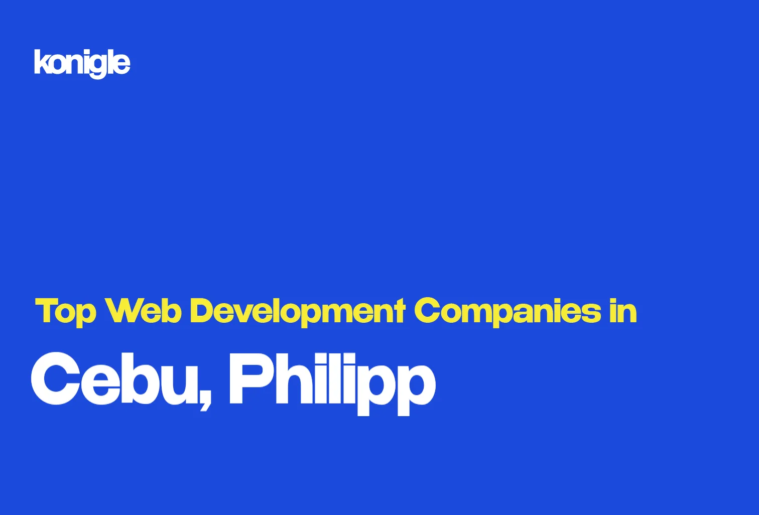 Top 15 Web development companies in Cebu, Philippines