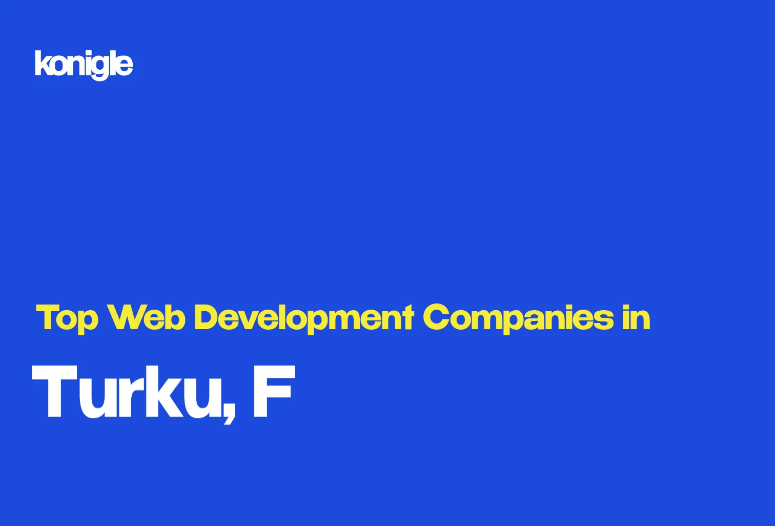 Top 15 Web development companies in Turku, Finland