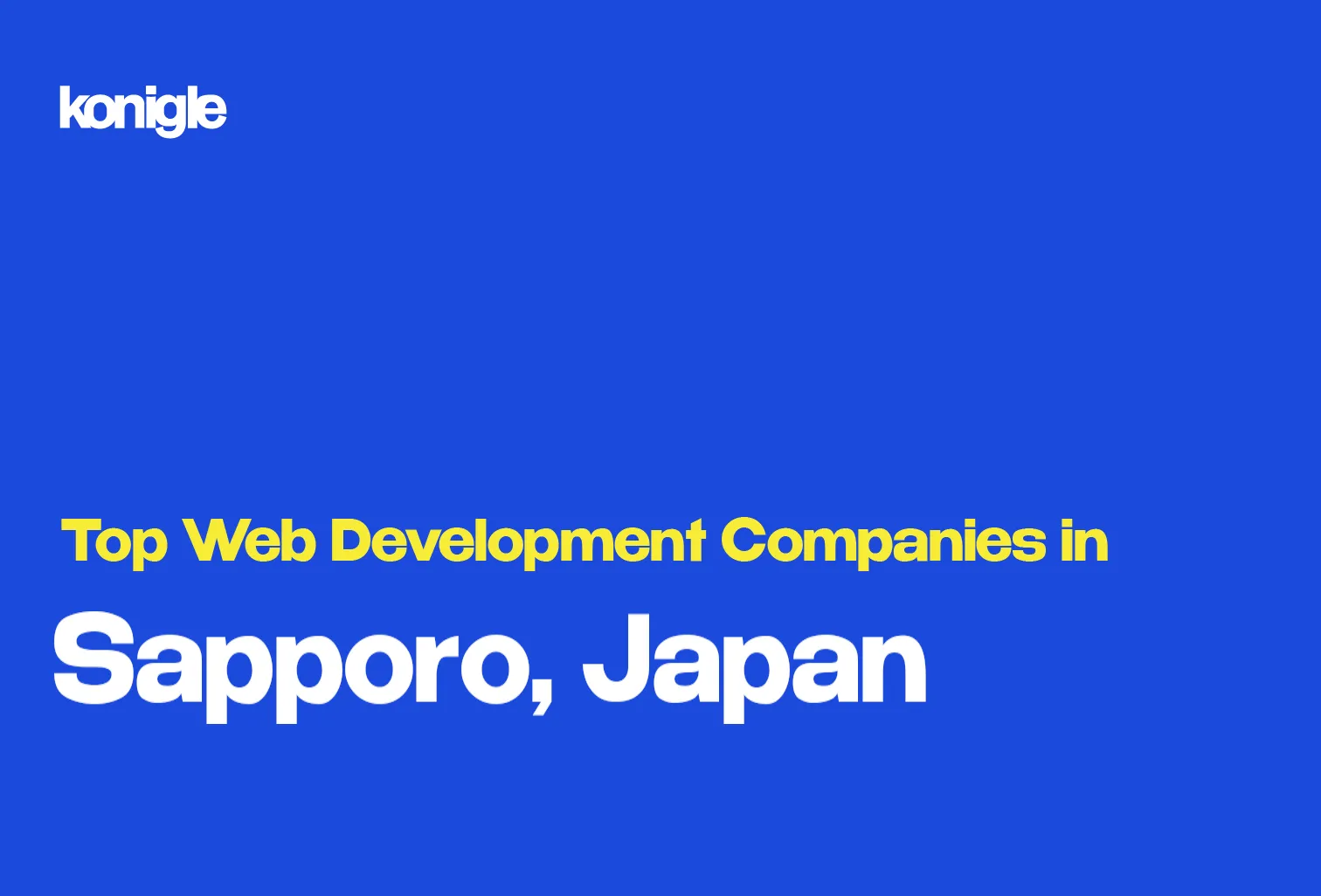 Top 15 Web development companies in Sapporo, Japan