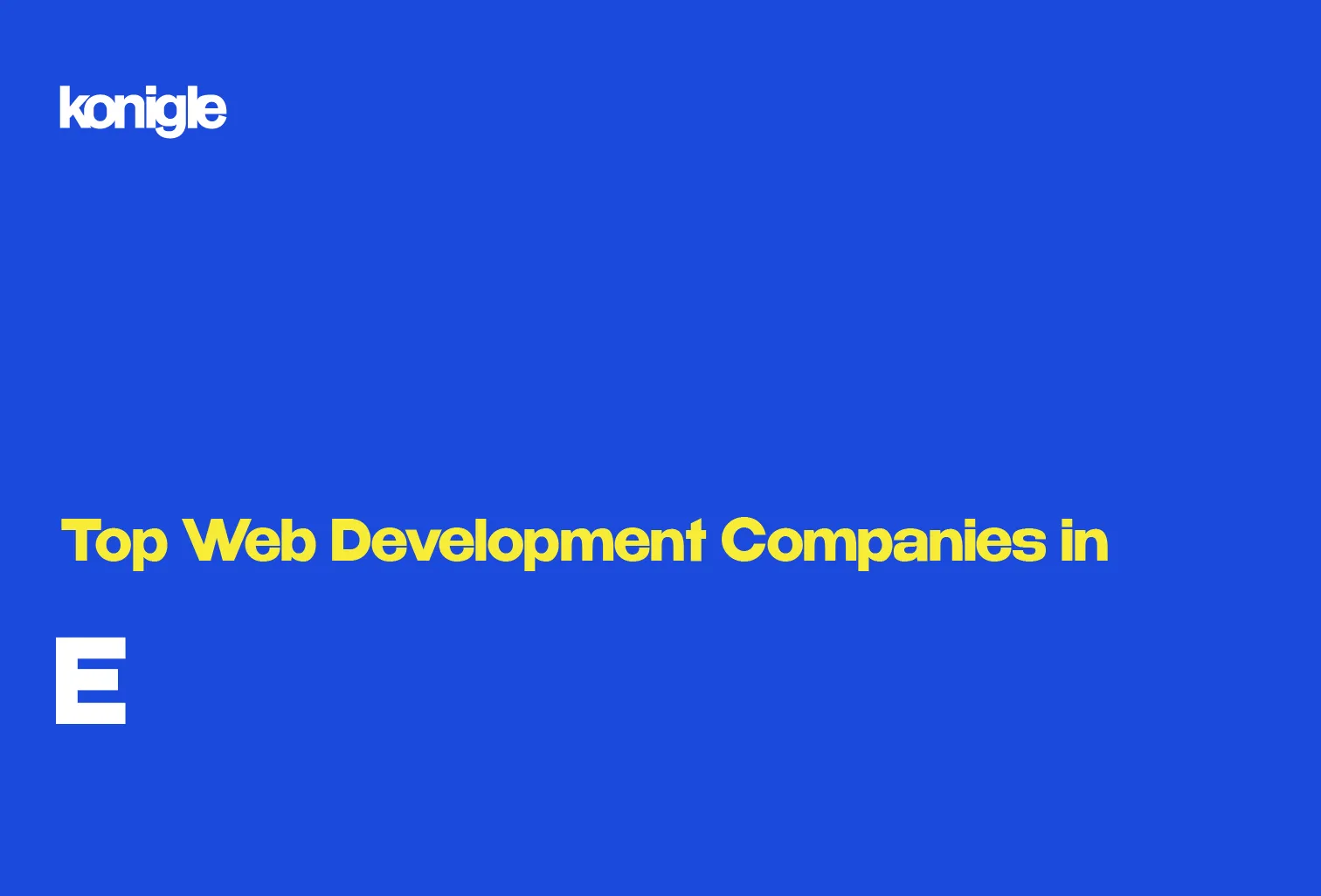 Top 15 Web development companies in Eindhoven, Netherlands