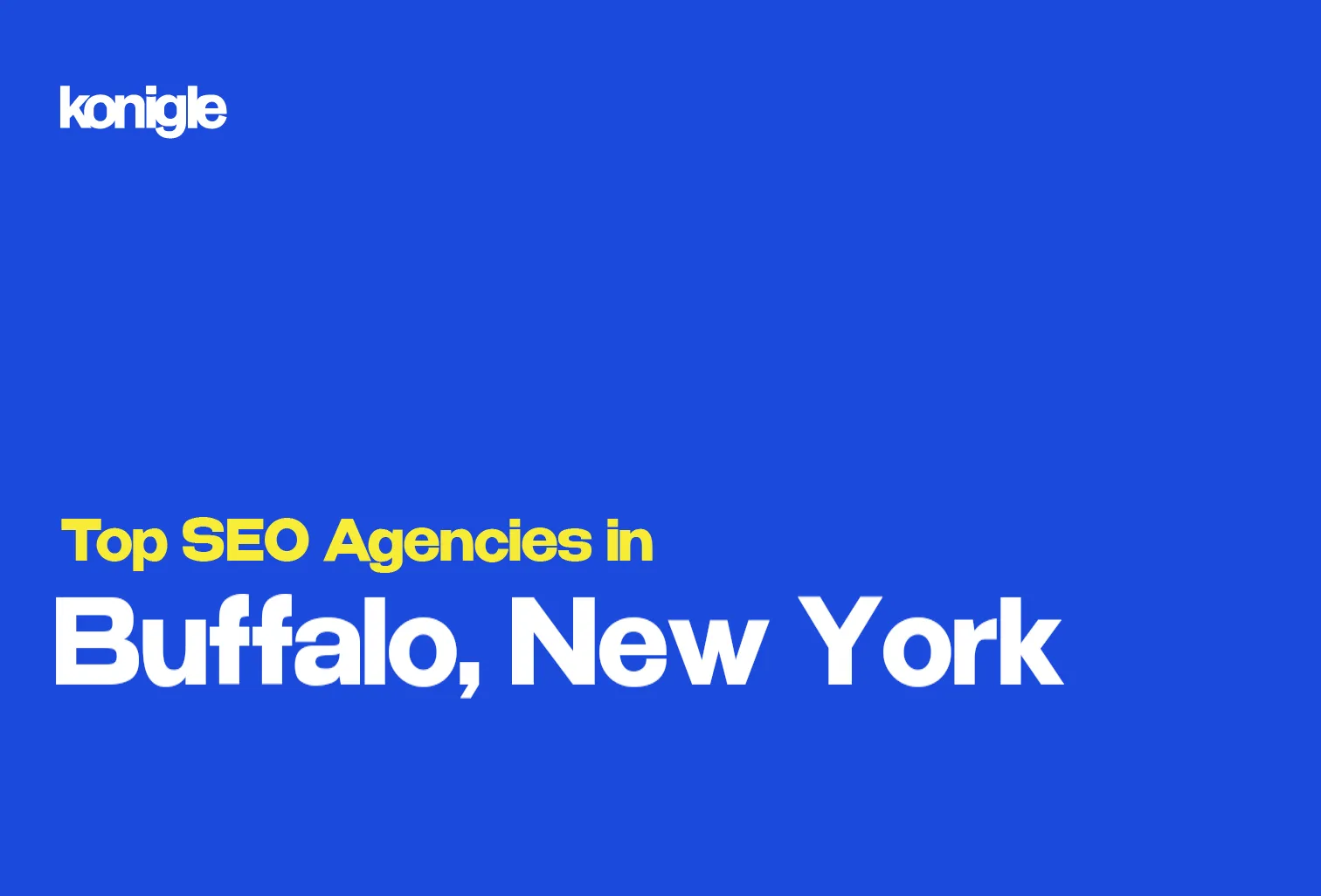 Top 10 SEO Agencies in Buffalo, New York