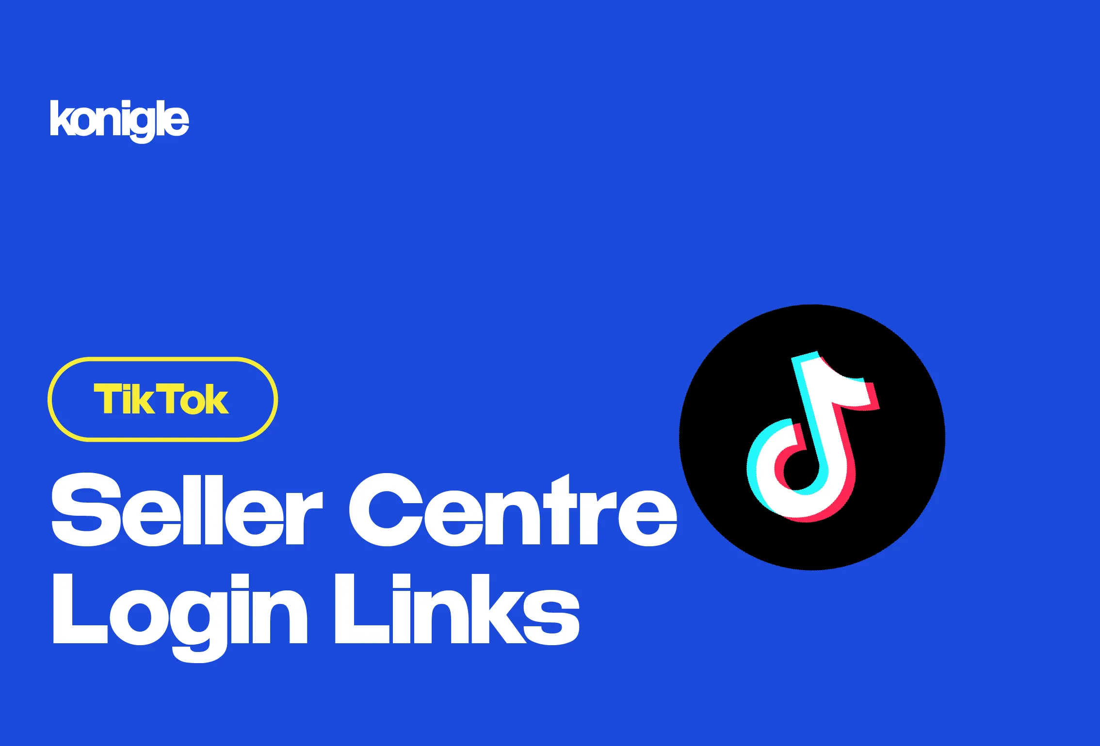 Tiktok Shop Seller Centre Login Links