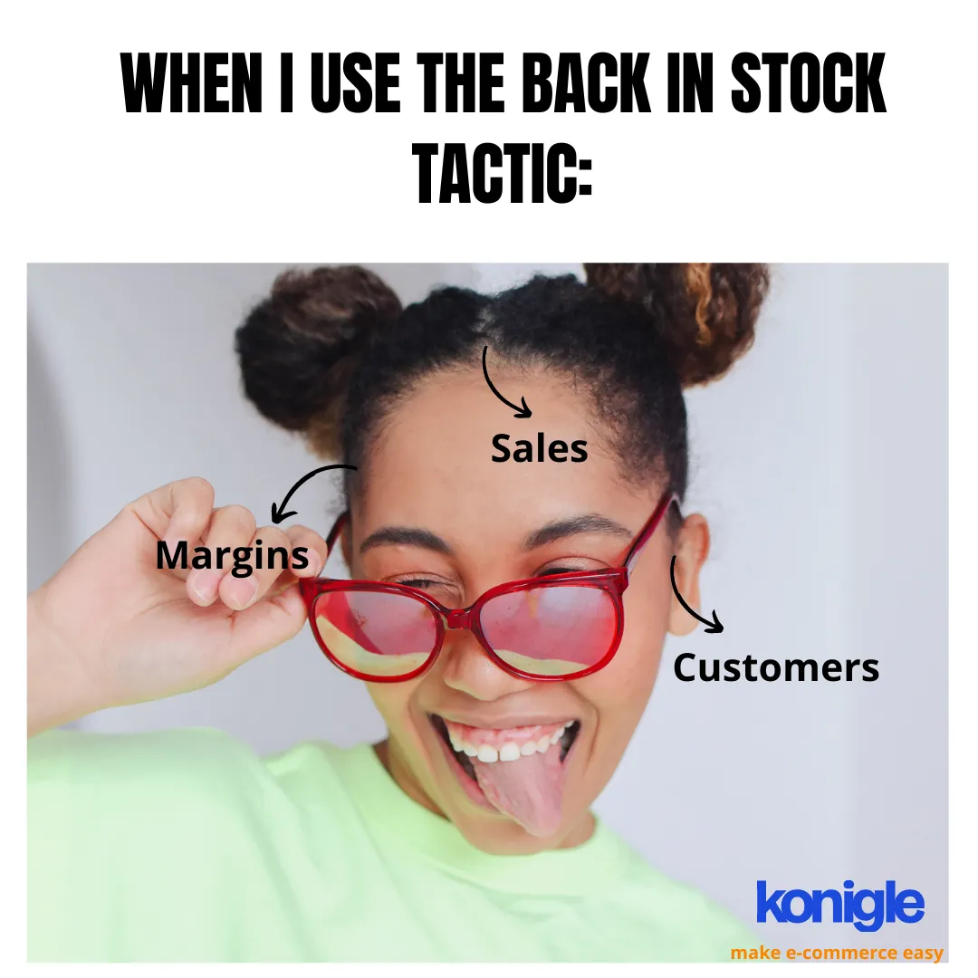 back-in-stock-alert-woman-with-tongue-out-meme